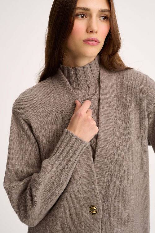 Luisa Spagnoli Canolo - Cardigan in misto cashmere Vendite Flash