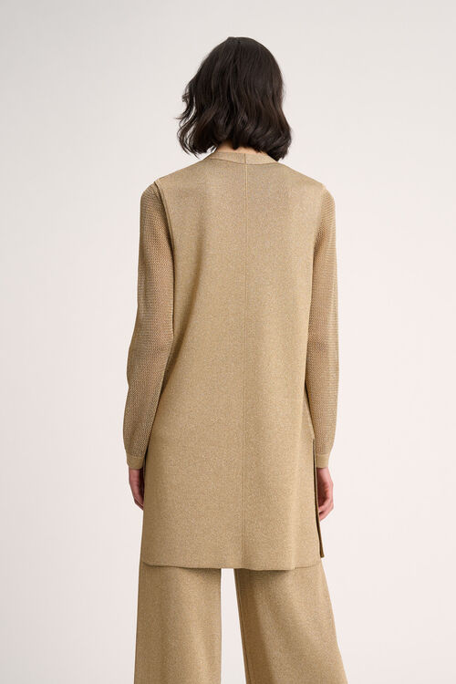 Luisa Spagnoli Zio - Gilet in lurex Negozio