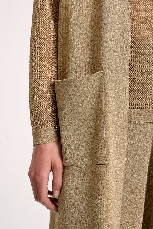 Luisa Spagnoli Zio - Gilet in lurex Negozio