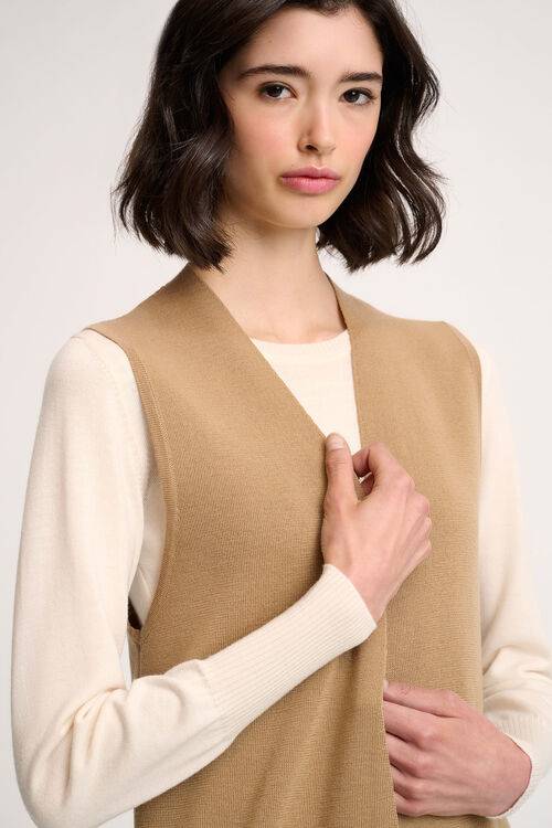 Luisa Spagnoli Menna - Gilet in maglia Moda