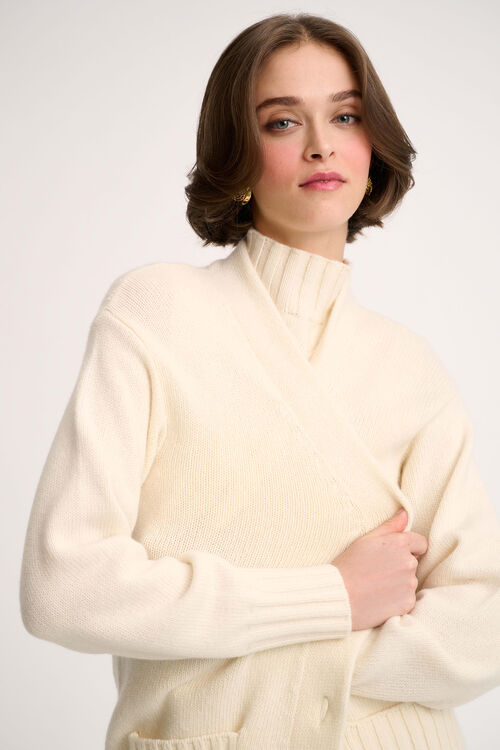 Luisa Spagnoli Canolo - Cardigan in misto cashmere Italy