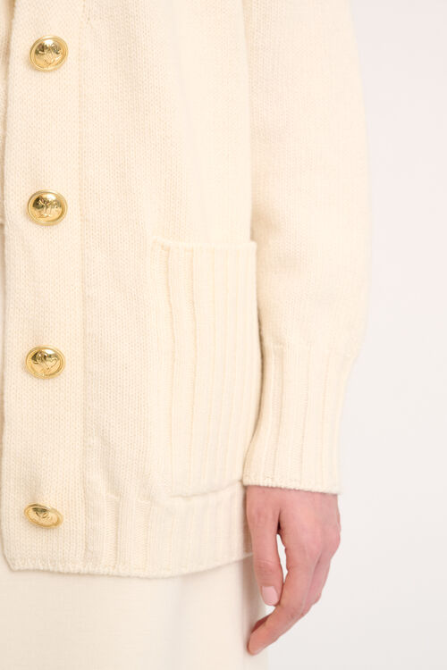 Luisa Spagnoli Canolo - Cardigan in misto cashmere Italy