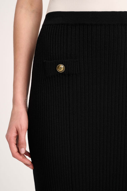 Luisa Spagnoli Maionese - Gonna in maglia Fino Al -60%