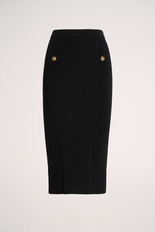 Luisa Spagnoli Maionese - Gonna in maglia Fino Al -60%