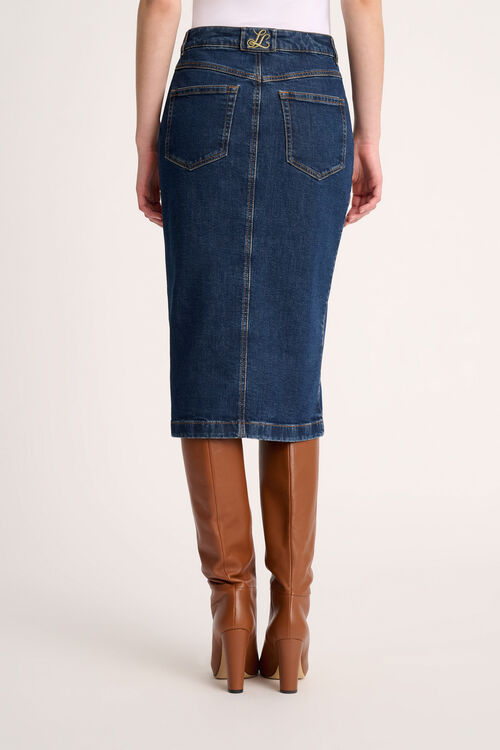 Luisa Spagnoli Folletto - Gonna in denim Outlet