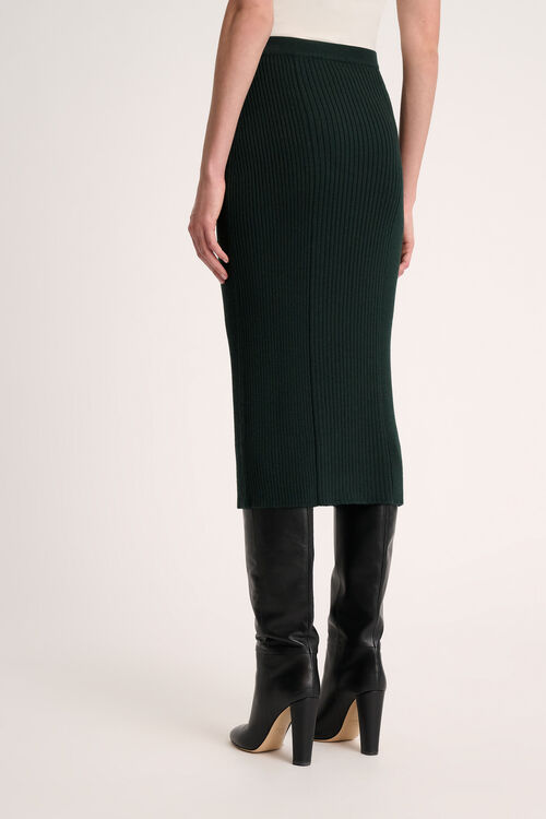 Luisa Spagnoli Maionese - Gonna in maglia Saldi Di Fabbrica