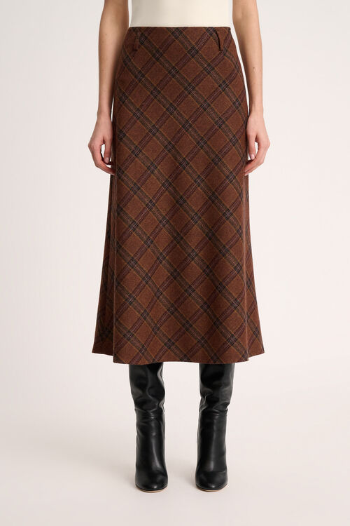 Luisa Spagnoli Fioraio - Gonna tartan Promozione temporanea