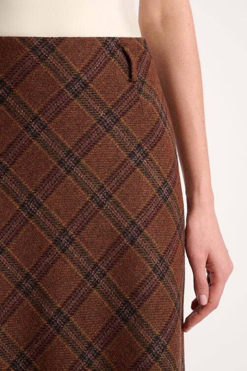 Luisa Spagnoli Fioraio - Gonna tartan Promozione temporanea