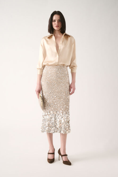 Luisa Spagnoli Filtro - Gonna paillettes - Fashion Show Fino al 50% di sconto