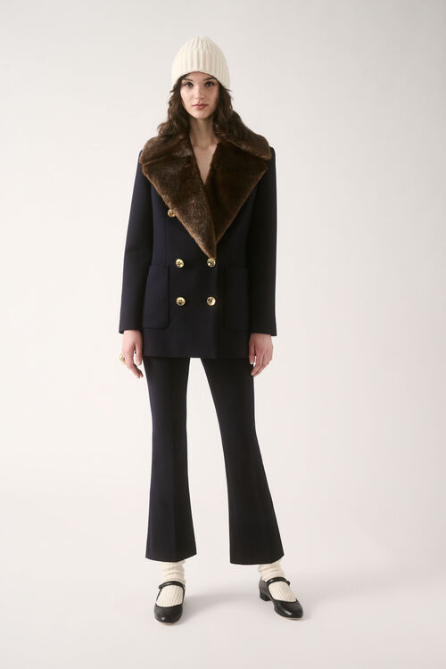 Luisa Spagnoli Oflag - Pantaloni flared - Fashion Show Spedizione Gratuita