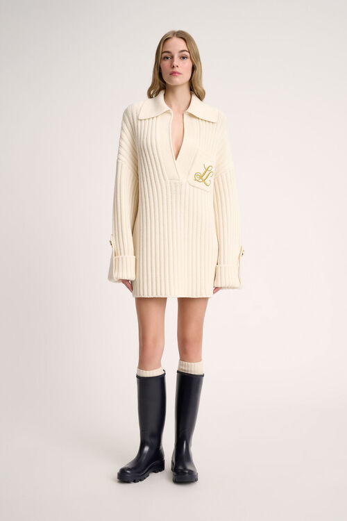 Luisa Spagnoli Maniacale - Maxi pullover ricamato - Fashion Show