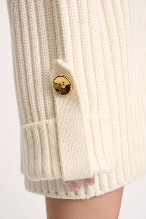 Luisa Spagnoli Maniacale - Maxi pullover ricamato - Fashion Show Online