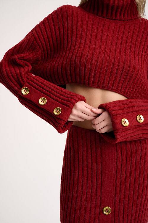 Luisa Spagnoli Mappale - Pullover cropped - Fashion Show Saldi Di Fabbrica