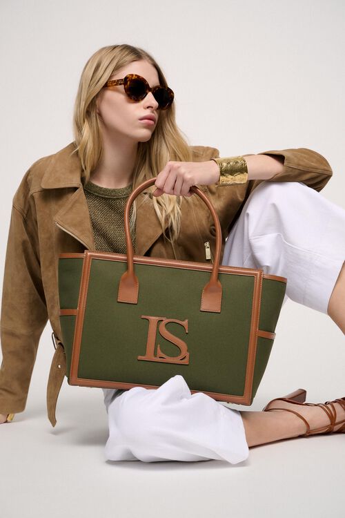 Luisa Spagnoli Indonesia - Borsa con manici Grandi sconti