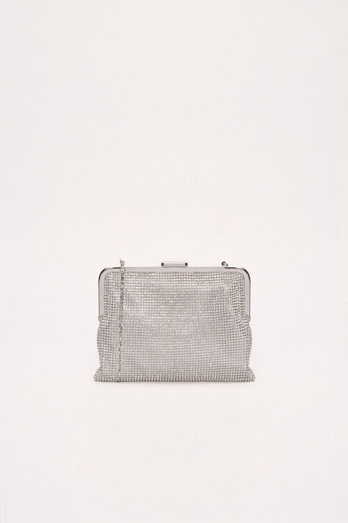 Luisa Spagnoli Illustre - Clutch in strass