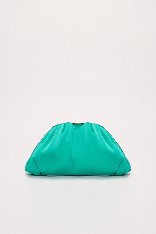 Luisa Spagnoli Ilam - Clutch in raso Discount Store per i nuovi prodotti