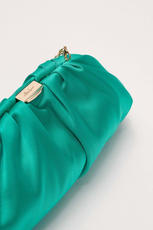 Luisa Spagnoli Ilam - Clutch in raso Discount Store per i nuovi prodotti
