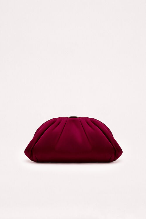 Luisa Spagnoli Ilam - Clutch in raso Super sconto
