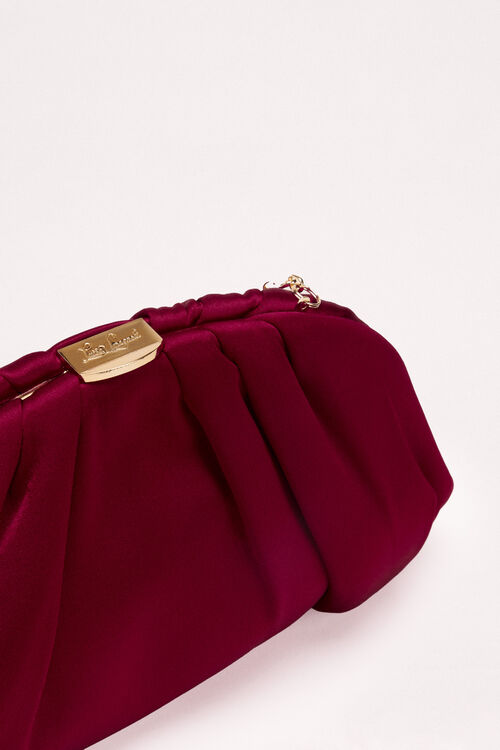 Luisa Spagnoli Ilam - Clutch in raso Super sconto