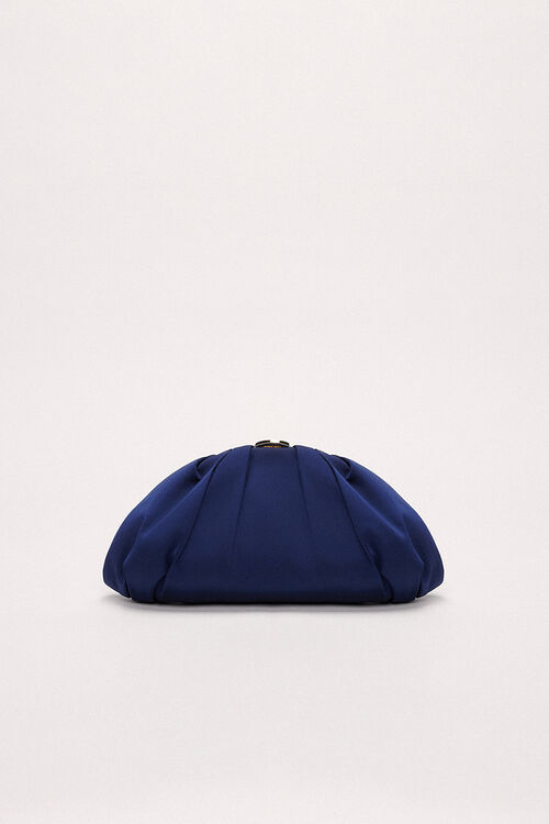 Luisa Spagnoli Ilam - Clutch in raso Enormi sconti
