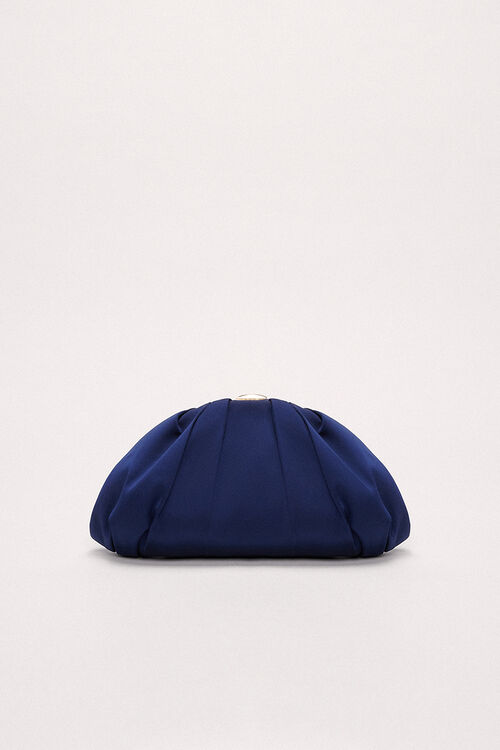 Luisa Spagnoli Ilam - Clutch in raso Enormi sconti