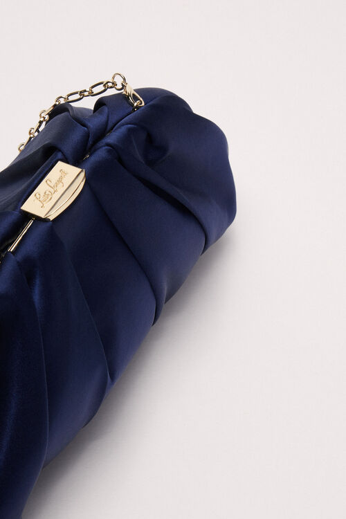 Luisa Spagnoli Ilam - Clutch in raso Enormi sconti