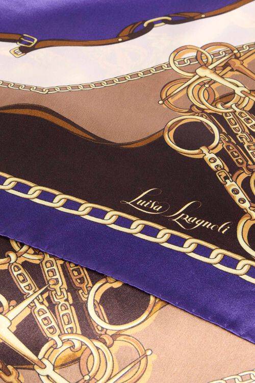 Luisa Spagnoli Robusto - Foulard in seta Fornitura limitata