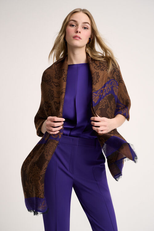 Luisa Spagnoli Roccatura - Sciarpa jacquard Black Friday