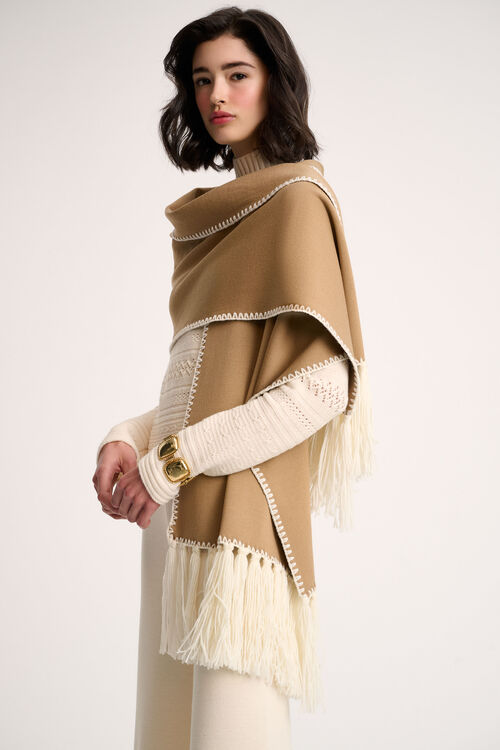 Luisa Spagnoli Music - Sciarpa ricamata Latest fashion