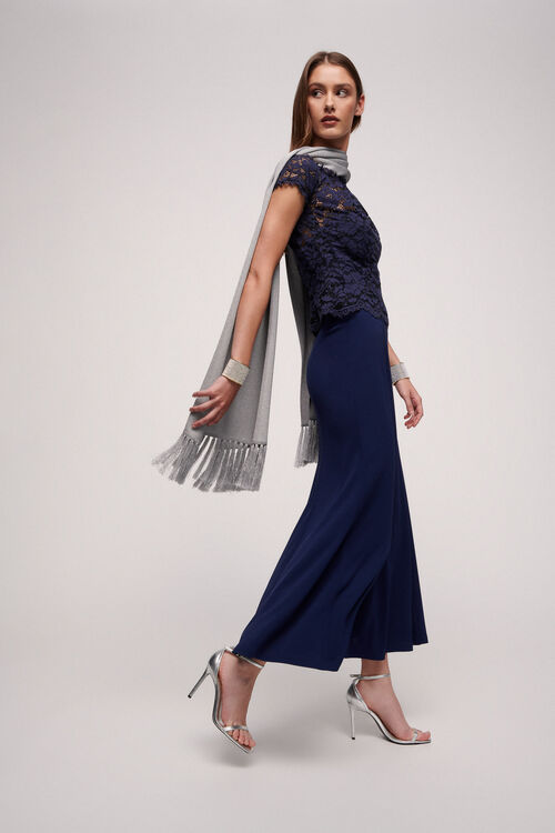 Luisa Spagnoli Zoom - Stola in lurex Super Saving Price