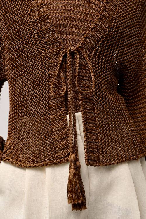 Luisa Spagnoli Collante - Cardigan cropped Ultimo giorno