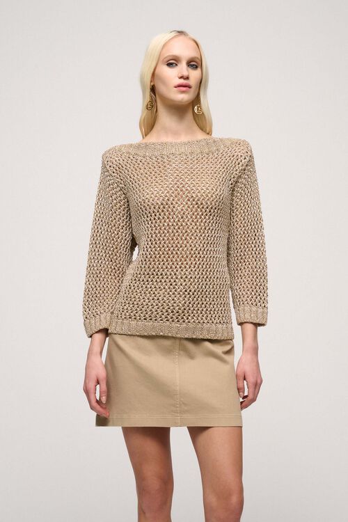 Luisa Spagnoli Cavolfiore - Pullover traforato Only for today