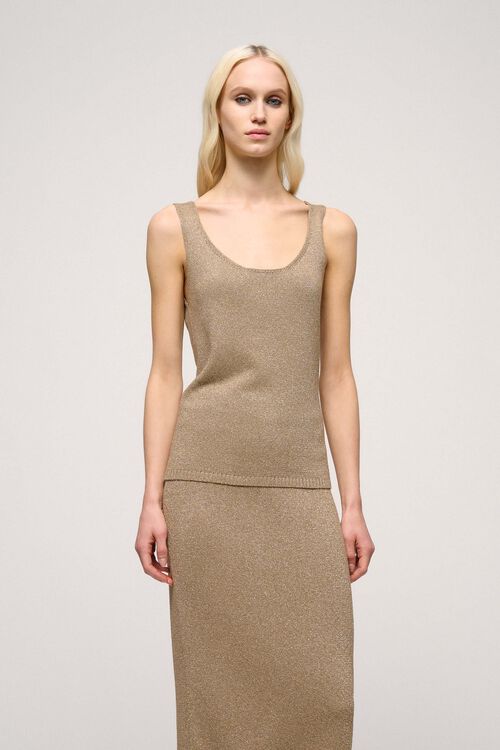 Luisa Spagnoli Corbara - Top a coste Fino al 55% di sconto
