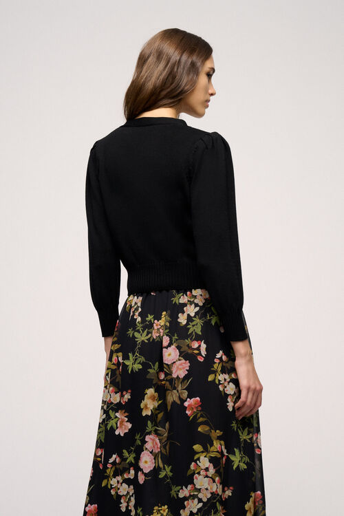 Luisa Spagnoli Ciambella - Cardigan cropped Enormi sconti