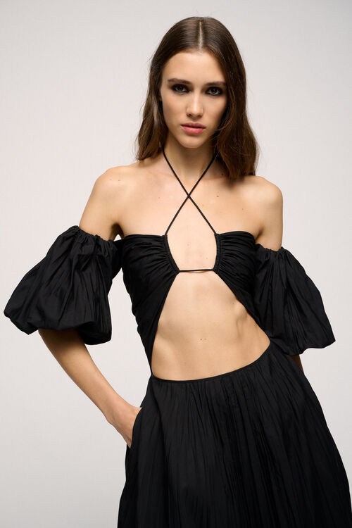 Luisa Spagnoli Pesto - Abito cut-out - Fashion Show 50% di sconto con spedizione gratuita