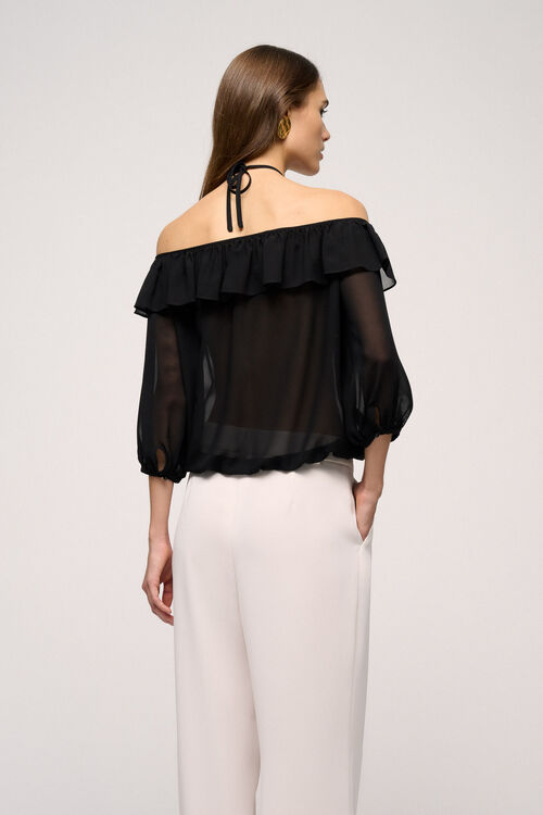 Luisa Spagnoli Barretta - Top in seta In vendita