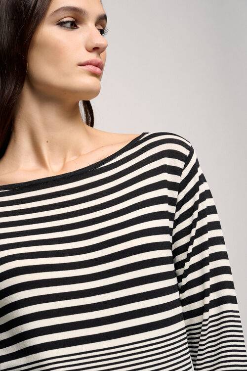 Luisa Spagnoli Corazza - Pullover a righe Qualità
