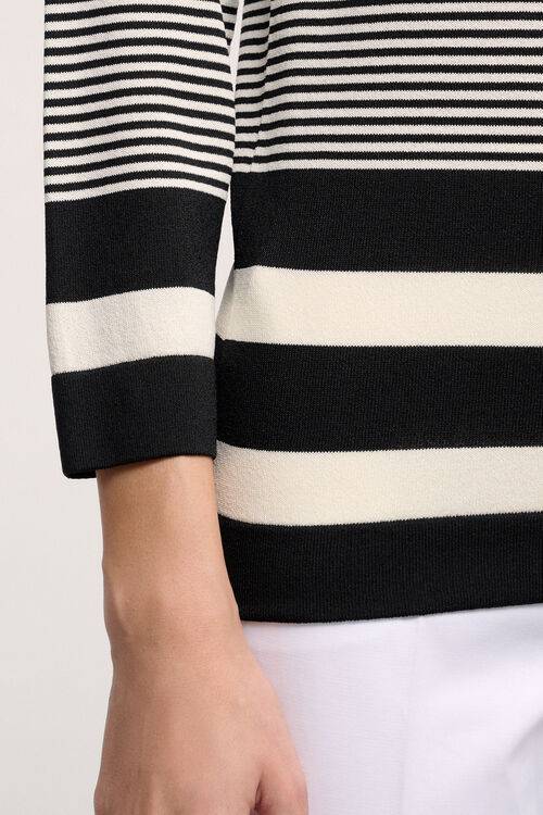 Luisa Spagnoli Corazza - Pullover a righe Qualità