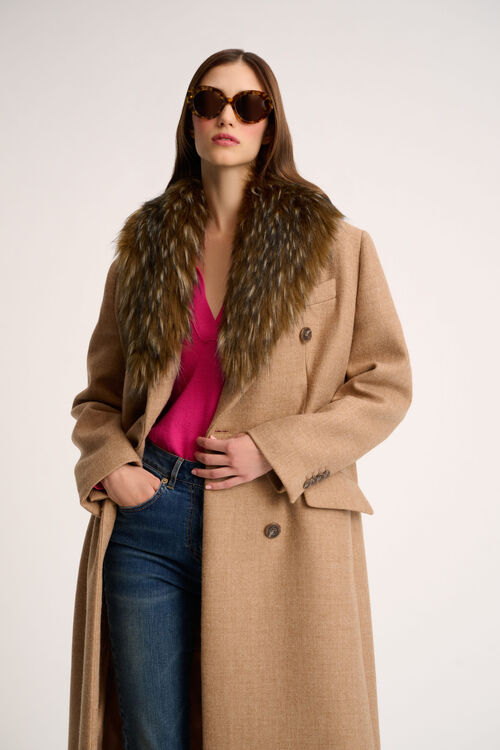 Luisa Spagnoli Redazione - Collo faux fur Cyber Monday
