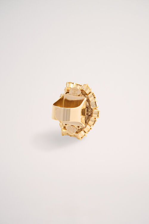 Luisa Spagnoli Normo - Anello con strass Sconti VIP