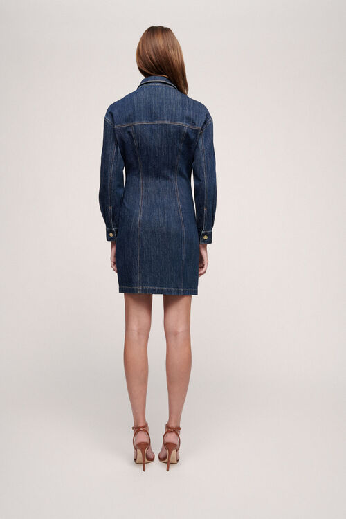 Luisa Spagnoli Paxos - Abito in denim Vendita calda