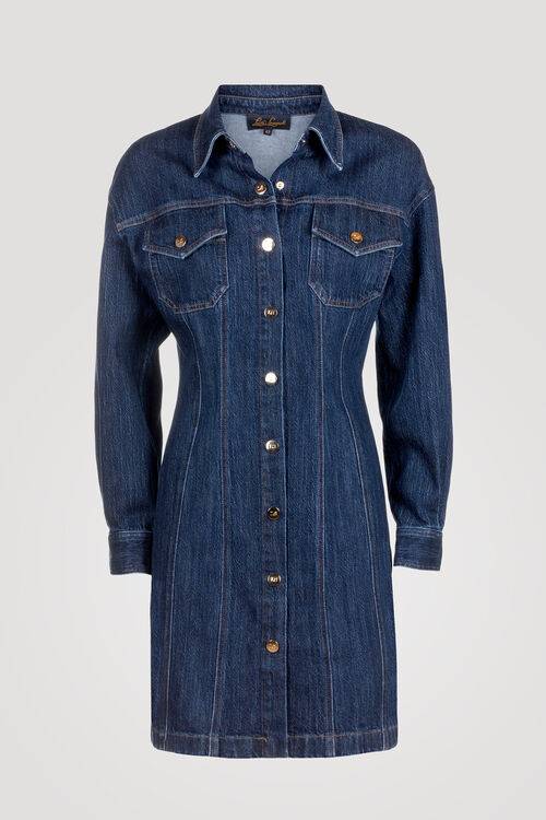 Luisa Spagnoli Paxos - Abito in denim Vendita calda