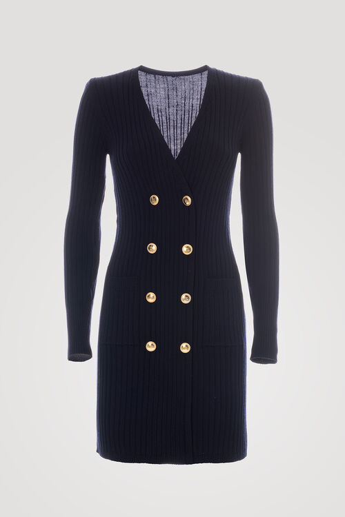 Luisa Spagnoli Mese - Abito in maglia con bottoni Latest fashion