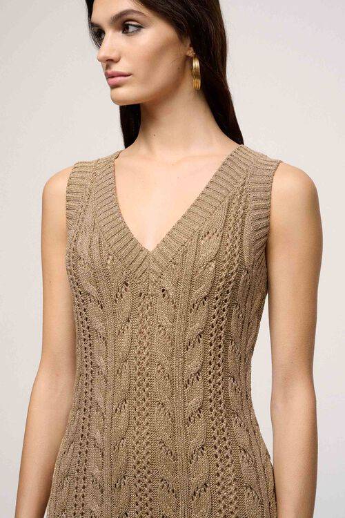 Luisa Spagnoli Cileno - Abito lurex Offerte speciali