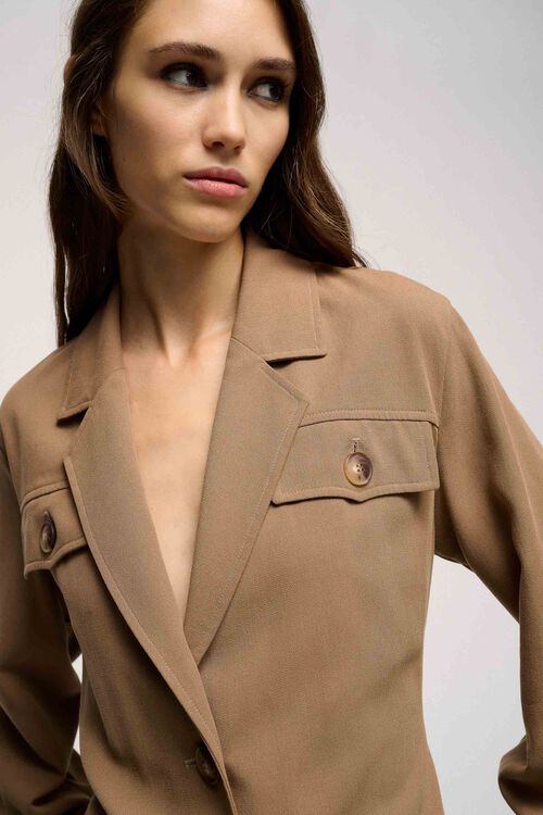 Luisa Spagnoli Vialetto - Giacca sahariana Fino al 55% di sconto
