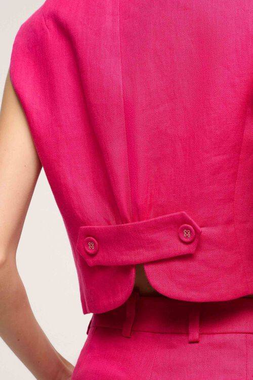 Luisa Spagnoli Valdo - Gilet cropped Promozione Limitata