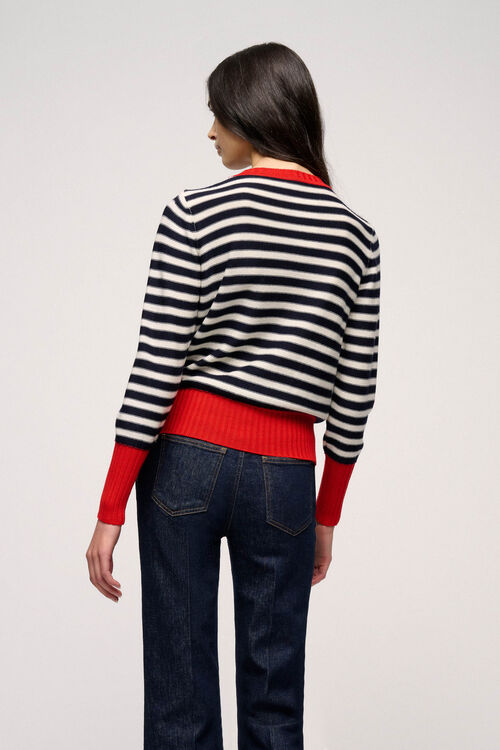 Luisa Spagnoli Muscolo - Pullover a righe Novità