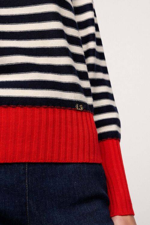 Luisa Spagnoli Muscolo - Pullover a righe Novità