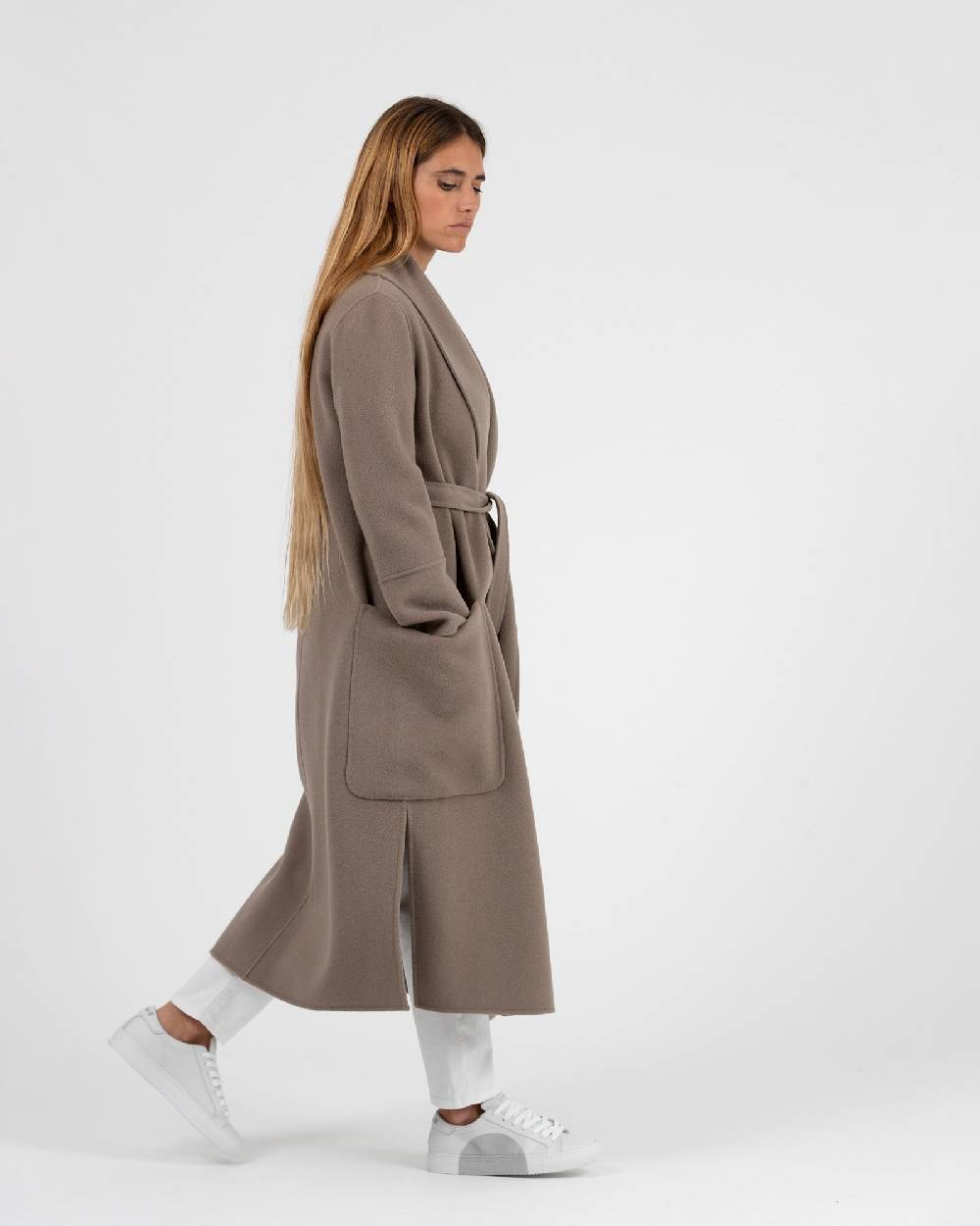 Rialto 48 CAPPOTTO LUNGO CON CINTURA Pezzi Unici