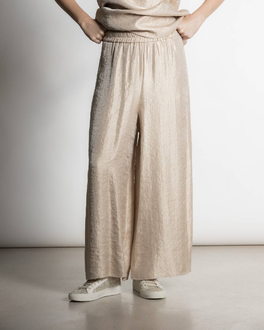 Rialto 48 PANTALONE A GAMBA LARGA Sconto